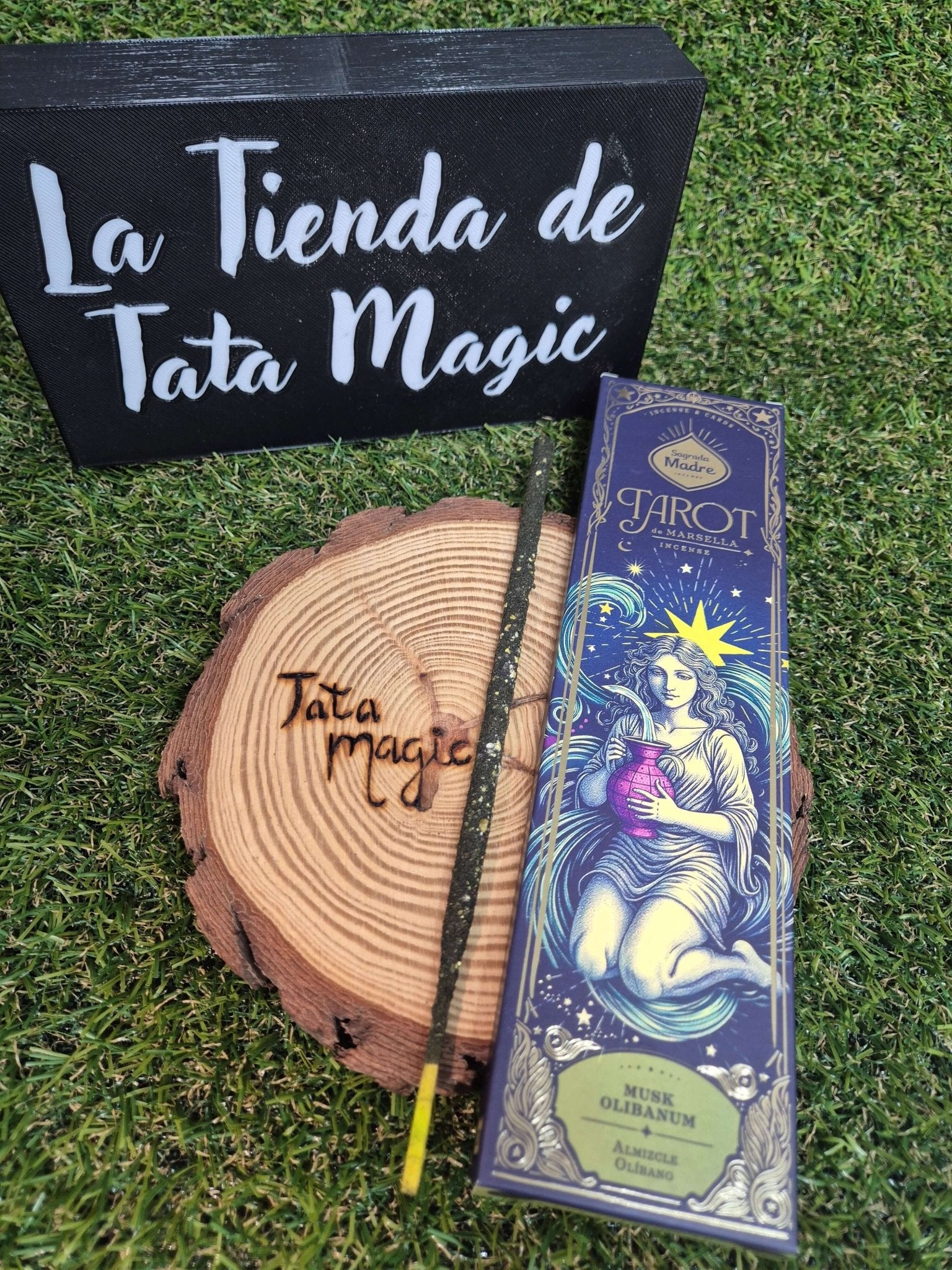 Incienso Tarot de Marsella de Sagrada Madre - Almizcle y Olíbano Tienda esotérica Málaga - La Tienda de Tata Magic: tienda Esotérica en Málaga